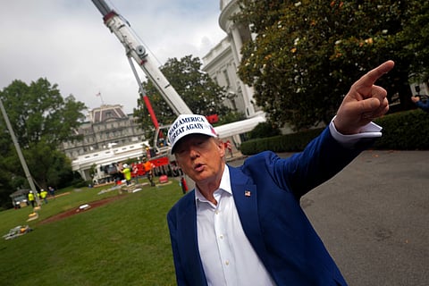 MULTIPLE FRONTS - President Donald Trump faces mounting challenges as his administration tackles global travel restrictions, TikTok negotiations, and economic pressures at home.