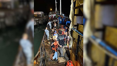 AUTHORITIES intercept P219.5 million worth of smuggled diesel during an anti-fuel smuggling operation at La Union Port.