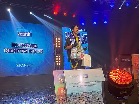 MAD Ramos, a 19-year-old student from the University of Santo Tomas, wins the first-ever Sparkle Campus Cutie Search, earning a spot as GMA’s newest rising star.