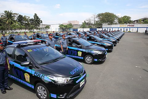 INTERIOR and Local Government Secretary Jonvic Remulla (not in photo) notes a significant disparity in the number of police vehicles between Metro Manila and Cavite.