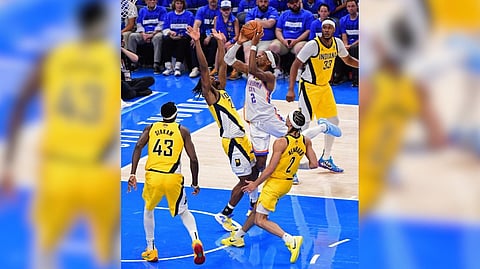 Shai Gilgeous-Alexander and the Oklahoma City Thunder attempt to get the job done at home when they battle the Indiana Pacers in Game 7 of the NBA Finals.