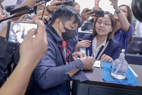 LAWYERS for Vice President Sara Duterte submit a 34-page pleading seeking the dismissal of the impeachment case against her, citing a violation of the Constitution’s one-year bar rule.