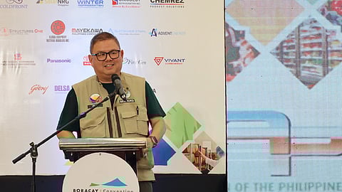 AGRICULTURE Secretary Francisco Tiu Laurel Jr. addresses members of the Cold Chain Association of the Philippines during their annual meeting in Malay, Aklan, where he urged stronger private sector collaboration to expand the country’s cold storage infrastructure and strengthen food security.