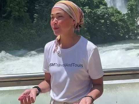 Jodi Sta Maria as a Vlogger and a tourist in Iligan