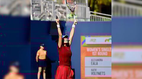 Alex Eala is getting comfy playing on grass as she revs up for Wimbledon.