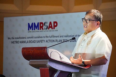MMDA Chairman Romando Artes grace the Metro Manila Road Safety Summit 26 June 2025. Photo Courtesy of MMDA