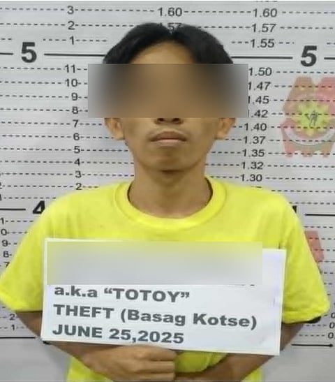 'Basag-kotse' suspect nabbed in Marikina