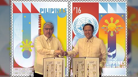 PHLPost, DFA unveil UN80 stamps marking 80 years of Phl-UN ties