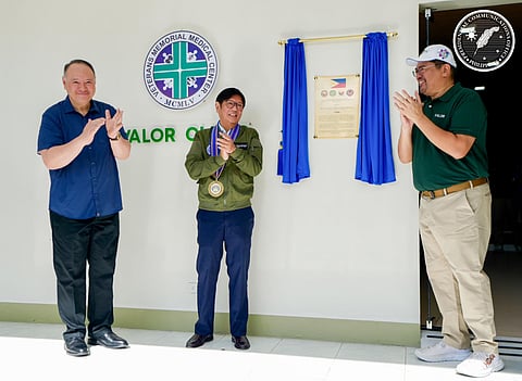 Marcos inaugurates new veterans clinic in Batangas