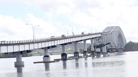 REPAIR of San Juanico Bridge yet to begin as funding still pending; work eyed in July.
