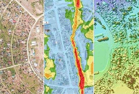 Mapping for future constructions.