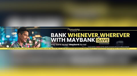 Bank Whenever, Wherever with MayBank iSAVE