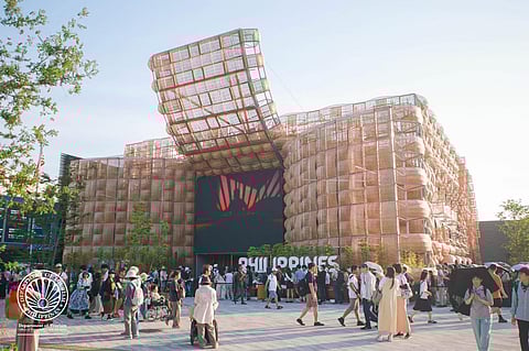 THE Philippine Pavilion themed “Nature, Culture & Community — Woven Together for a Better Future,” showcases the nation’s rich heritage, biodiversity, and creativity. Its unique woven facade, crafted by Filipino artisans, symbolizes unity in diversity.
