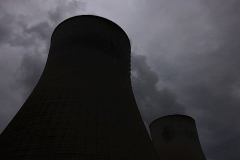 COOLING chimneys at the Cruas-Meysse nuclear power plant, in Cruas, central-eastern France on 12 February 2025.

Meralco and Électricité de France will study the feasibility of a possible nuclear site in the Philippines.
