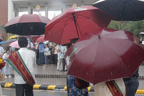Graduation rain can’t dampen UP Diliman spirits