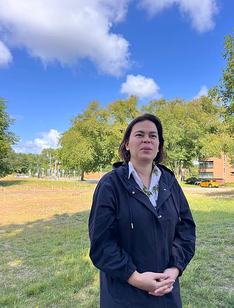 'NO REGRETS'
Vice President Sara Duterte shares a glimpse of her father’s condition after visiting him at the ICC detention facility in The Hague — describing him as frail but in high spirits. “I did what I had to for my country and I have no regrets,” she quotes the former president. Sara also blasted the ICC case as baseless and her impeachment as a scripted political hit job.