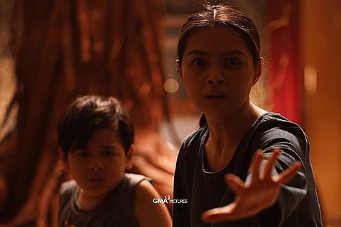 BARBIE Forteza acting one of her scenes in P77