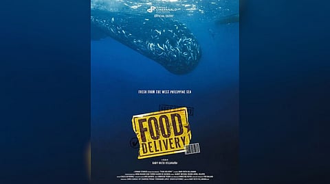 ‘Food Delivery: Fresh from the West Philippine Sea’ poster.