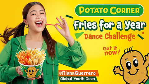 Dance for fries: Potato Corner, Niana launch dance challenge for year of free fries