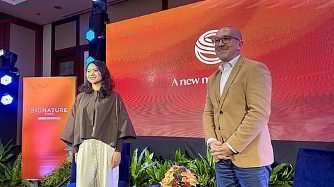 SM Prime EVP Jose Juan Jugo and VP Jessica Sy lead the launch of Signature Series by SM Residences on 9 July, signaling the group’s entry into the premium and luxury residential segment.