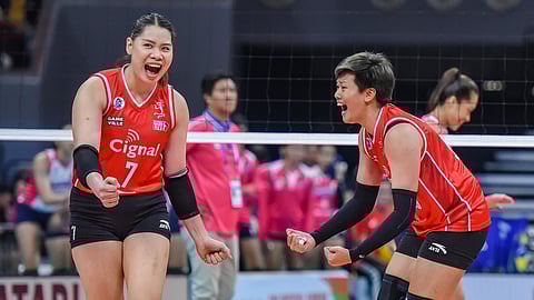 CES Molina and Riri Meneses are expected to lead the Farm Fresh attack in the new season of the Premier Volleyball League. 