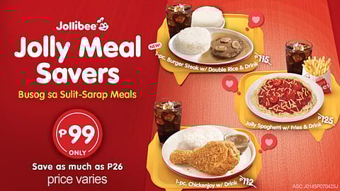 Jollibee launches new ‘Jolly Meal Savers’ starting 9 July