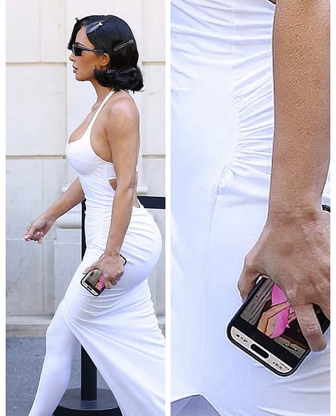 KIM in Control at Paris Fashion Week