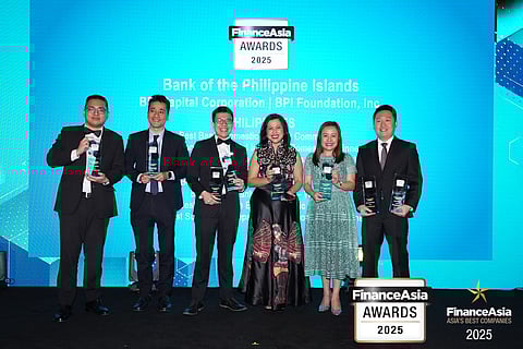 In photo (L-R): BPI’s Nathaniel Barretto, Sustainability Officer; Haj Narvaez, Head of Corporate Strategy, Investor Relations, and Sustainability; Fitz Chee, Head of Consumer Platforms; Ginbee Go, Head of Consumer Banking; Joy Reniva, Associate Director of BPI Foundation; and Lester Ong, President and CEO of BPI Capital.