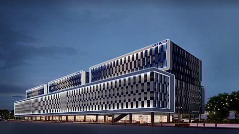 THE Core Tower, a modern three-tower office development within the SM City Sta. Rosa Mall Complex rises in Laguna’s fast-growing business district.