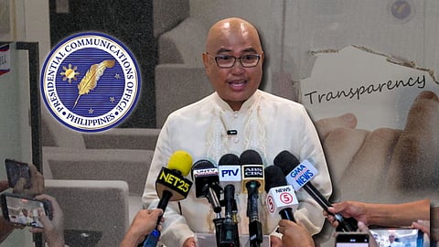 PRESIDENTIAL Communications Office Secretary Dave Gomez addresses the Malacañang Press Corps for the first time, promising to uphold transparency, protect press freedom, and lead the agency into a digitally driven future.