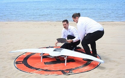 DRONE pilots from Australia’s Department of Climate Change, Energy, the Environment and Water’s Office of the Chief Remote Pilot prepare an aerial drone during training with the Philippine Coast Guard in this undated photo. The Australian government gifted 20 aerial drones and pilot training worth PHP34 million to the PCG in a handover ceremony in Mariveles, Bataan, on Tuesday.