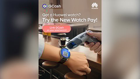 Pay with a flick: GCash brings QR payments to Huawei smartwatches