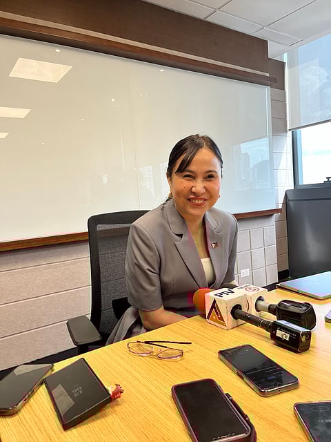 TRADE Secretary Cristina Roque