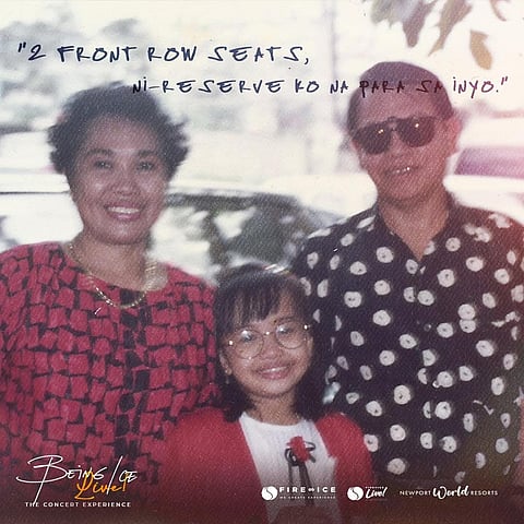 Ice Seguerra with Mommy Caring and Daddy Dick