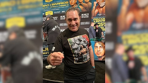 Mario Barrios’ trainer Bob Santos remains wary of 46-year-old Manny Pacquiao.  