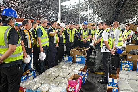 Bureau of Customs Commissioner Ariel Nepomuceno conducted an inspection at the Manila International Container Port (MICP) on Thursday, 17 July 2025, following a report from the Customs Intelligence and Investigation Service (CIIS-MICP). The shipment, initially declared as balikbayan boxes, was flagged for further examination and revealed a shocking 110.24 kg of shabu valued at approximately PHP 749.63 million. The illegal drugs were cleverly concealed within four boxes. Samples were forwarded to the Philippine Drug Enforcement Agency (PDEA), which confirmed the presence of methamphetamine. The case is currently under investigation for violations of drug and customs laws.