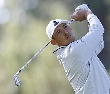 Rico Hoey scores 13 points with seven birdies and one bogey to surge into contention at the Barracuda Championship in Truckee, California on Thursday.