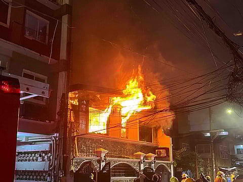 Makati fire displaces Indian family, elderly
