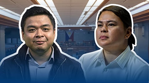 Terry Ridon and Sara Duterte