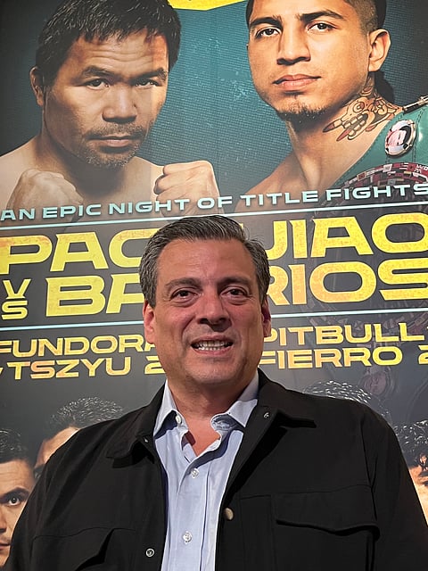WBC president Mauricio Sulaiman justifies Manny Pacquiao’s status as challenger to Mario Barrios for the world title this Saturday at the MGM Grand in Las Vegas.    