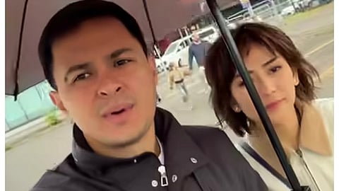 Sarah G and husband Matteo Guidicelli 