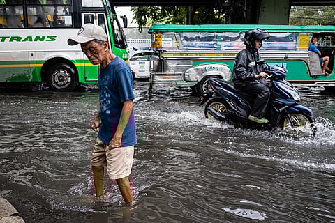 Severe Tropical Storm 'Crising' causes flooding in Manila
