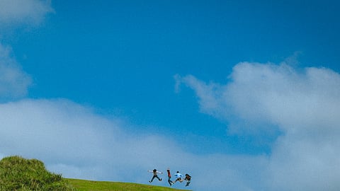 'Aura' cover art featuring IV of Spades. 