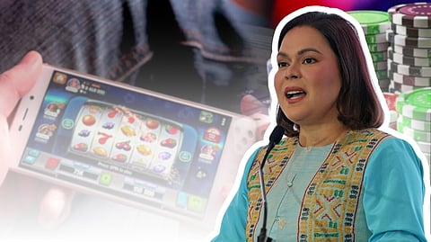VP Sara condemns what Rody condoned: Online gambling!