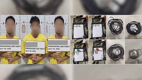 Two men nabbed for stolen faucets, wires in Parañaque