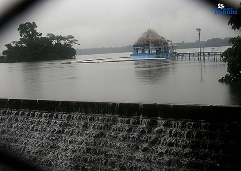 LA MESA Dam in Quezon City water level has reached to 80.16 meters, exceeding its spilling level of 80.15 meters due to continuous rain brought by habagat on Monday, 21 July 2025. The overflow is impacting low-lying areas along the Tullahan River, including parts of Quezon City, Valenzuela, and Malabon. Residents in these areas are advised to take necessary precautions and monitor water levels.