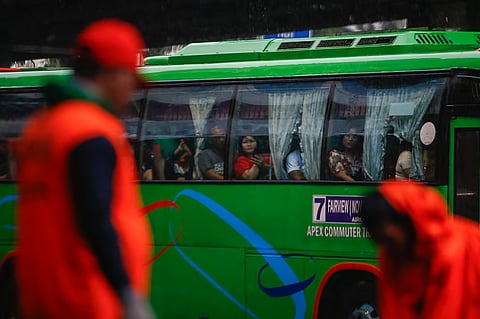 Flooding submerges Metro Manila roads