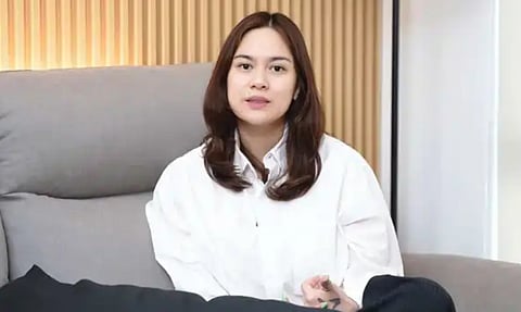 Actress Yen Santos in her first YT content