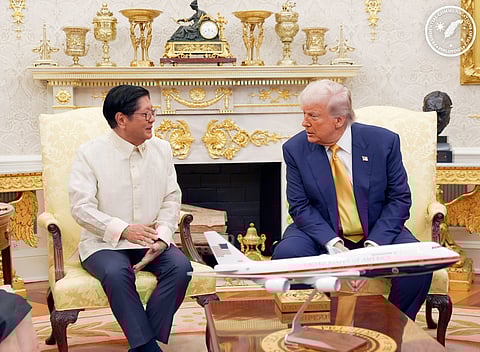 President Ferdinand Marcos Jr. and US President Donald Trump hold their first bilateral meeting at the White House. 