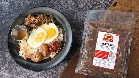 Chino’s Breakfast — Beef Tapa and Smoked Chorizo.